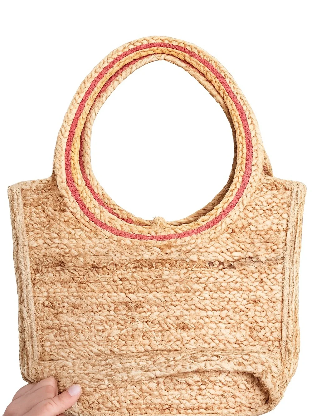 Rip Curl Hacienda Jute Tote Bag – Natural Straw Beach Bag – NWT